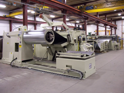 72" 4 roll servo feeder