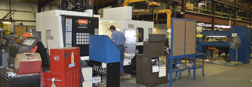 An example of just one of CWP©'s modern machining centers