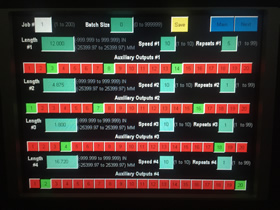 ServoMatrix Programming Screen