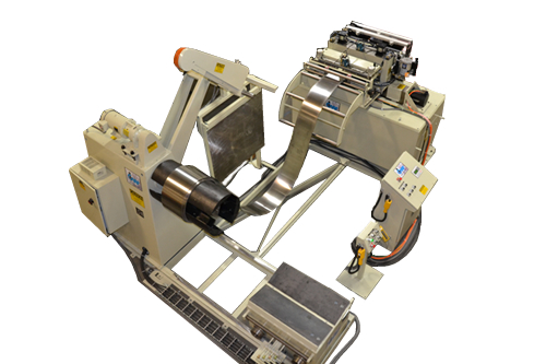 30” Wide by 10,000lb Zig-Zag Servo Press Feed System capable of operating in a single, 2 or 3 out Stagger Feed pattern
